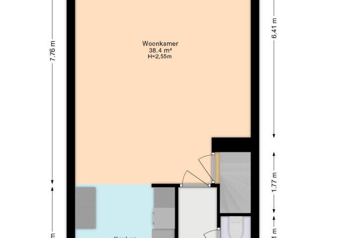 Plattegrond – Zandberglaan 33, Den Haag