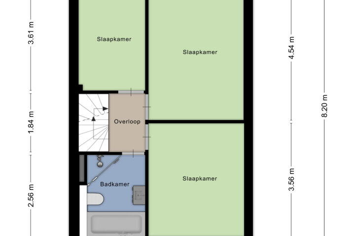 Plattegrond – Zandkreek 10, Amersfoort
