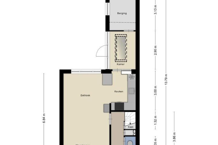 Plattegrond – Zandpad-Driemond 21, Amsterdam