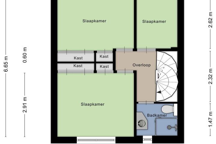Plattegrond – Zandpad-Driemond 21, Amsterdam