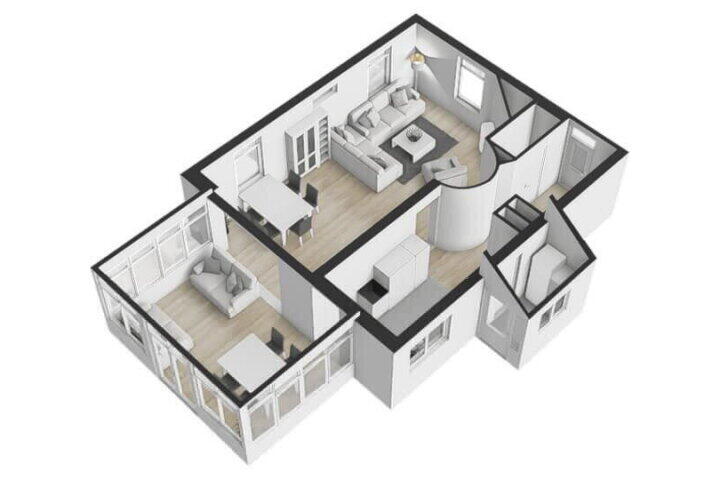 Plattegrond – Zandpad 27, Cothen