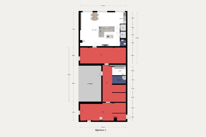 Plattegrond – Zandstraat 3, Koningslust