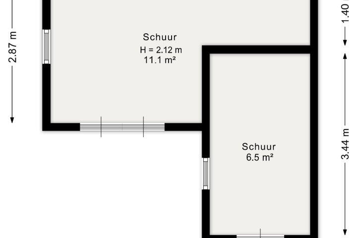 Plattegrond – Zaterdagstraat 9, Almere