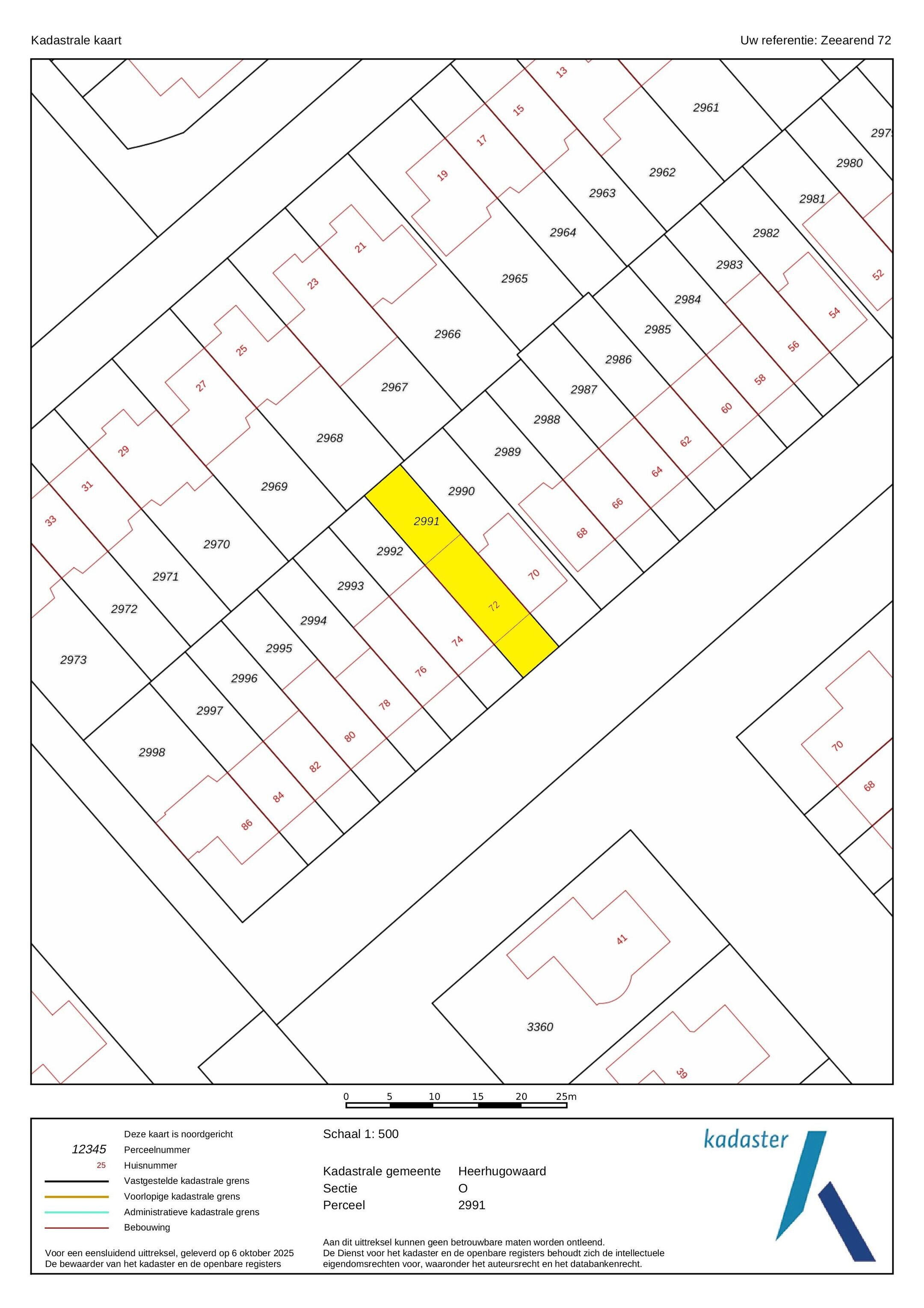 Plattegrond 2 - Zeearend 72, Heerhugowaard