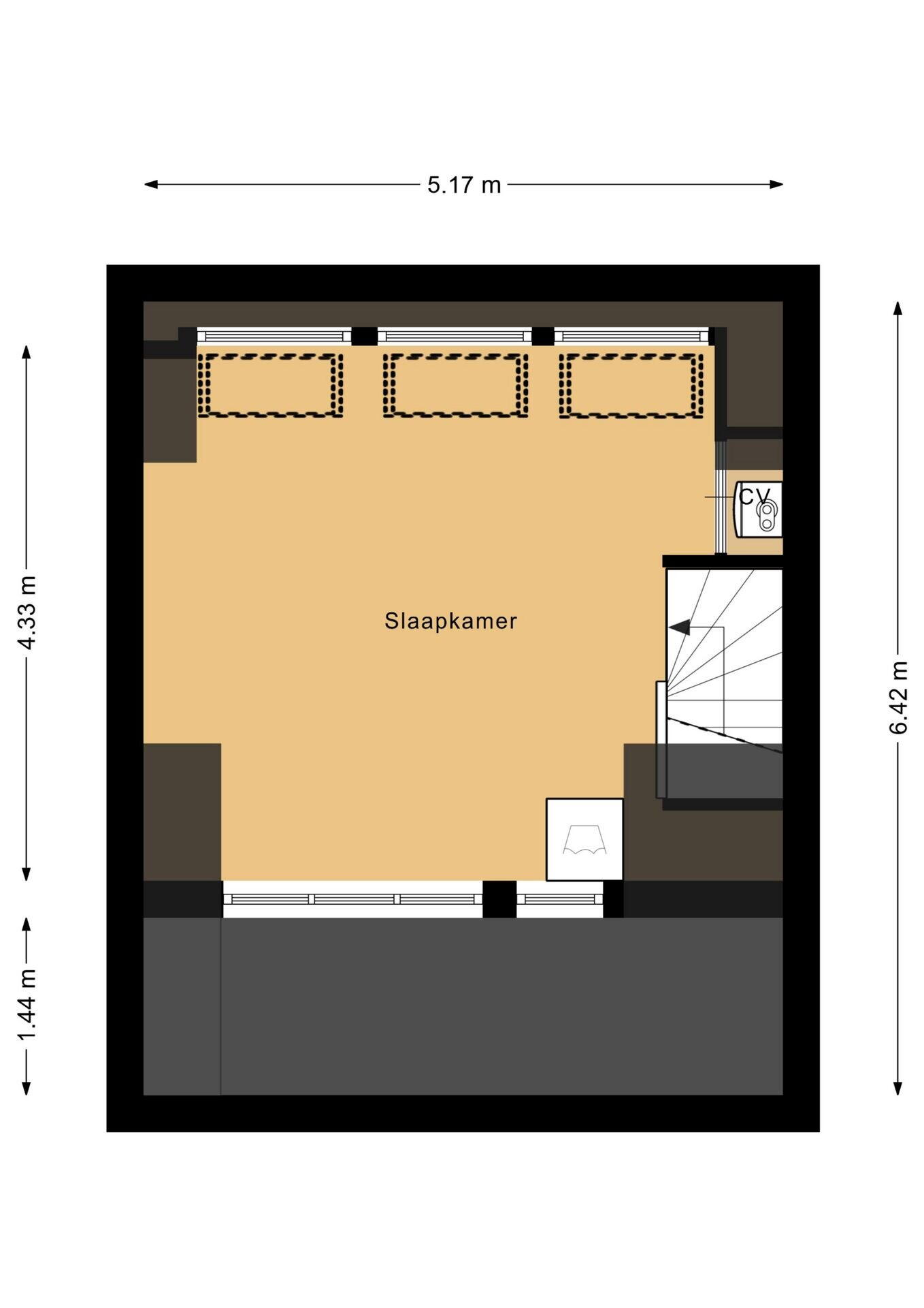 Plattegrond 4 - Zeearend 72, Heerhugowaard