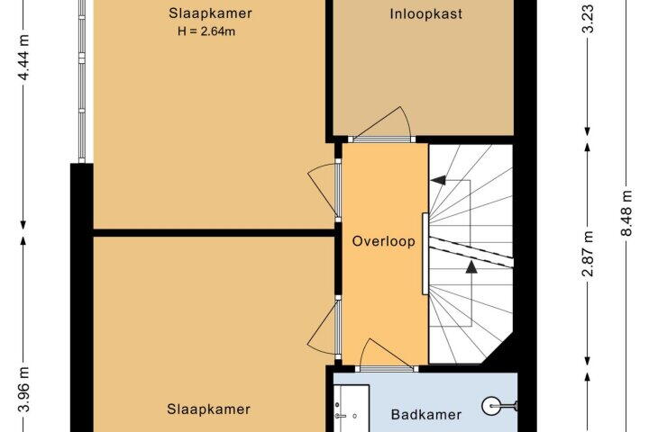 Plattegrond – Zeebiesstraat 10, Heerhugowaard