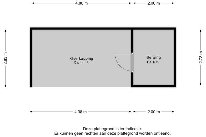 Plattegrond – Zeepkruidlaan 5, Beilen