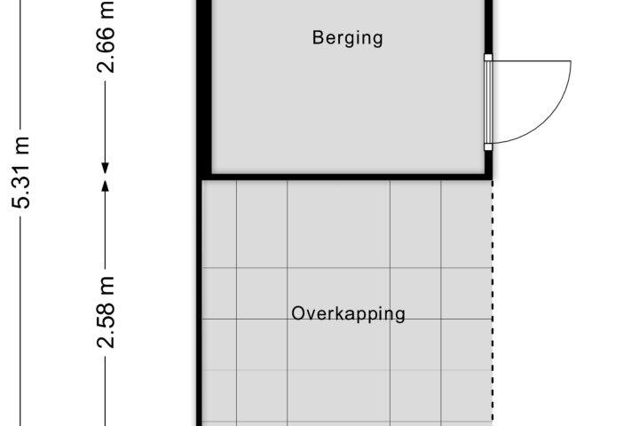 Plattegrond – Zellersacker 1533, Nijmegen