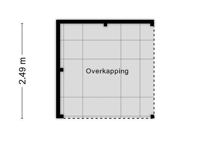 Plattegrond – Zesakkers 2137, Wijchen
