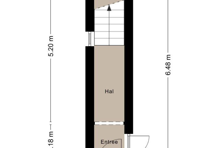 Plattegrond – Zijde 62 A, Boskoop