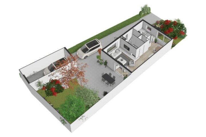 Plattegrond – Zocherstraat 27, Wijk bij Duurstede
