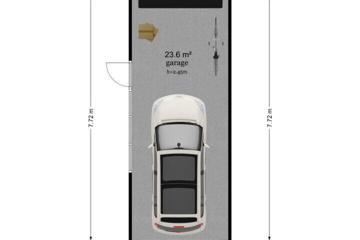 Plattegrond – Zocherstraat 27, Wijk bij Duurstede