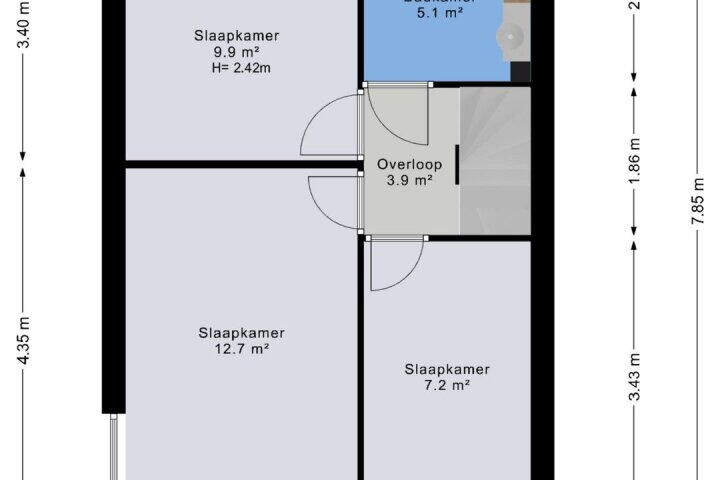 Plan – Zonnedauw 9, Nieuwlande