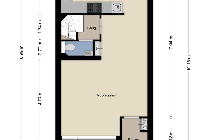 Plattegrond – Zonnedauwlaan 41, Rijnsaterwoude