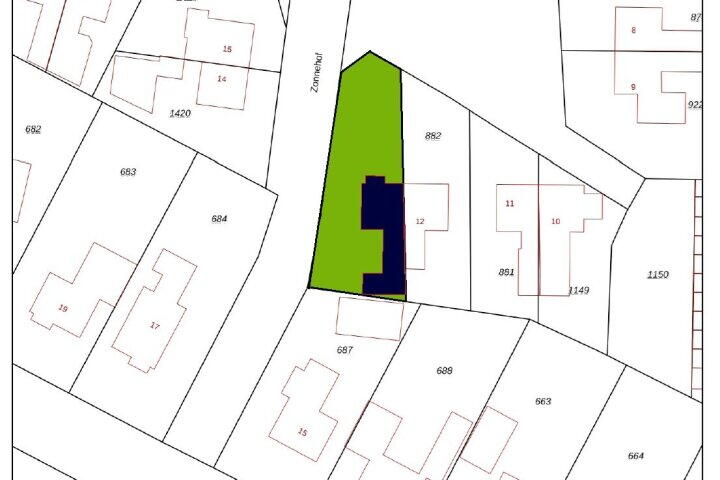 Plattegrond – Zonnehof 13, Roden