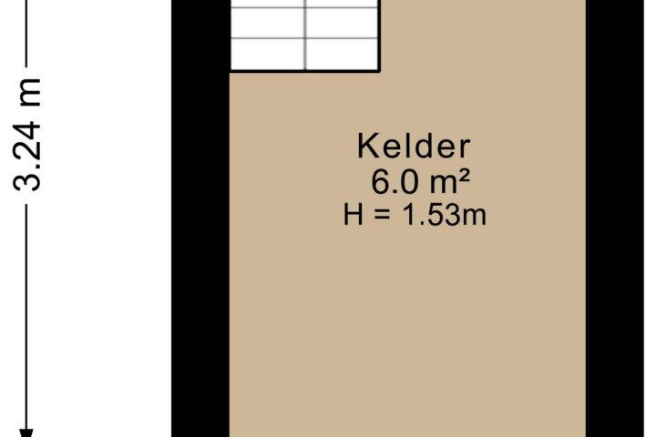Plattegrond – Zuidenveld 5, Roden