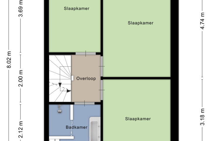 Plan – Zuiderkeerkring 223, Alphen aan den Rijn