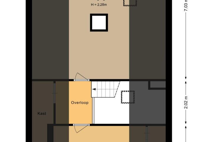 Plattegrond – Zuidesch 5, Lieveren