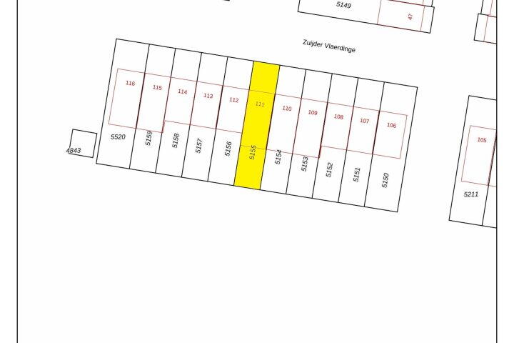 Plan – Zuijder Vlaerdinge 111, Heerhugowaard