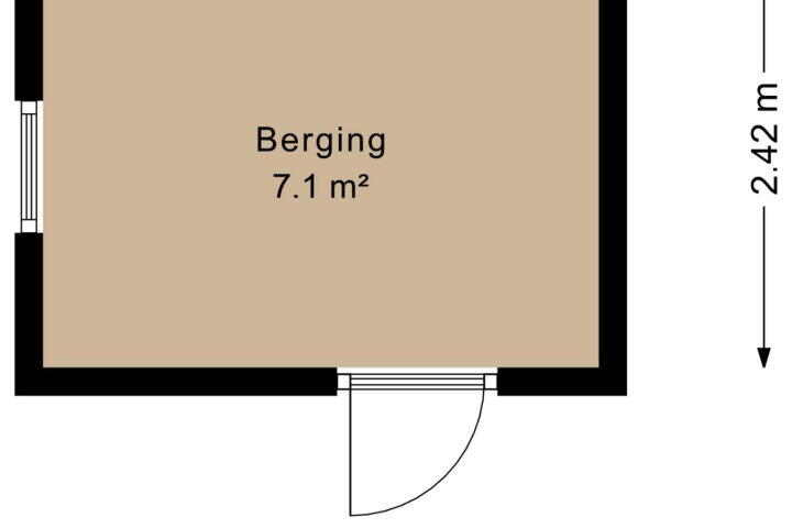 Plattegrond – Zulthereschweg 87, Roden