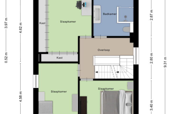 Plattegrond – Zundertseweg 119 A, Roosendaal