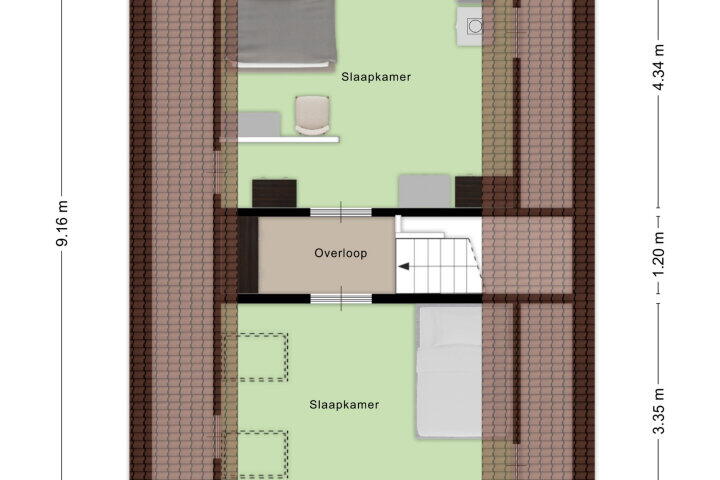 Plattegrond – Zundertseweg 119 A, Roosendaal