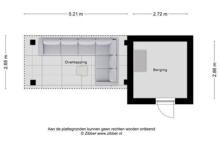 Plattegrond – Zundertseweg 119 A, Roosendaal