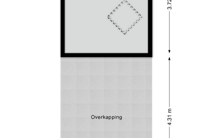 Plattegrond – Zwaluwstraat 38, Hardenberg