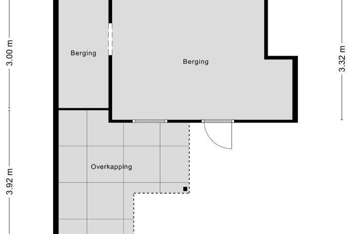 Plattegrond – Zwanensingel 41, Wijchen