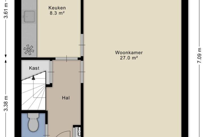Plattegrond – Zwarte Berk 4, Zundert