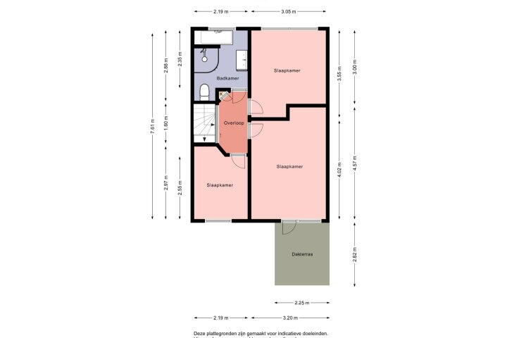 Plattegrond – Zwette 72, Heerenveen