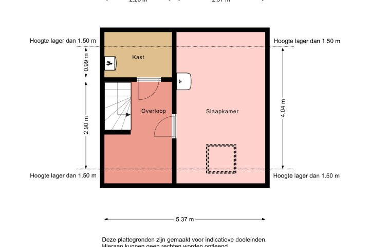 Plattegrond – Zwette 72, Heerenveen